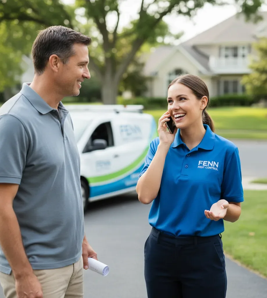 Fenn Pest Control customer support in Mission